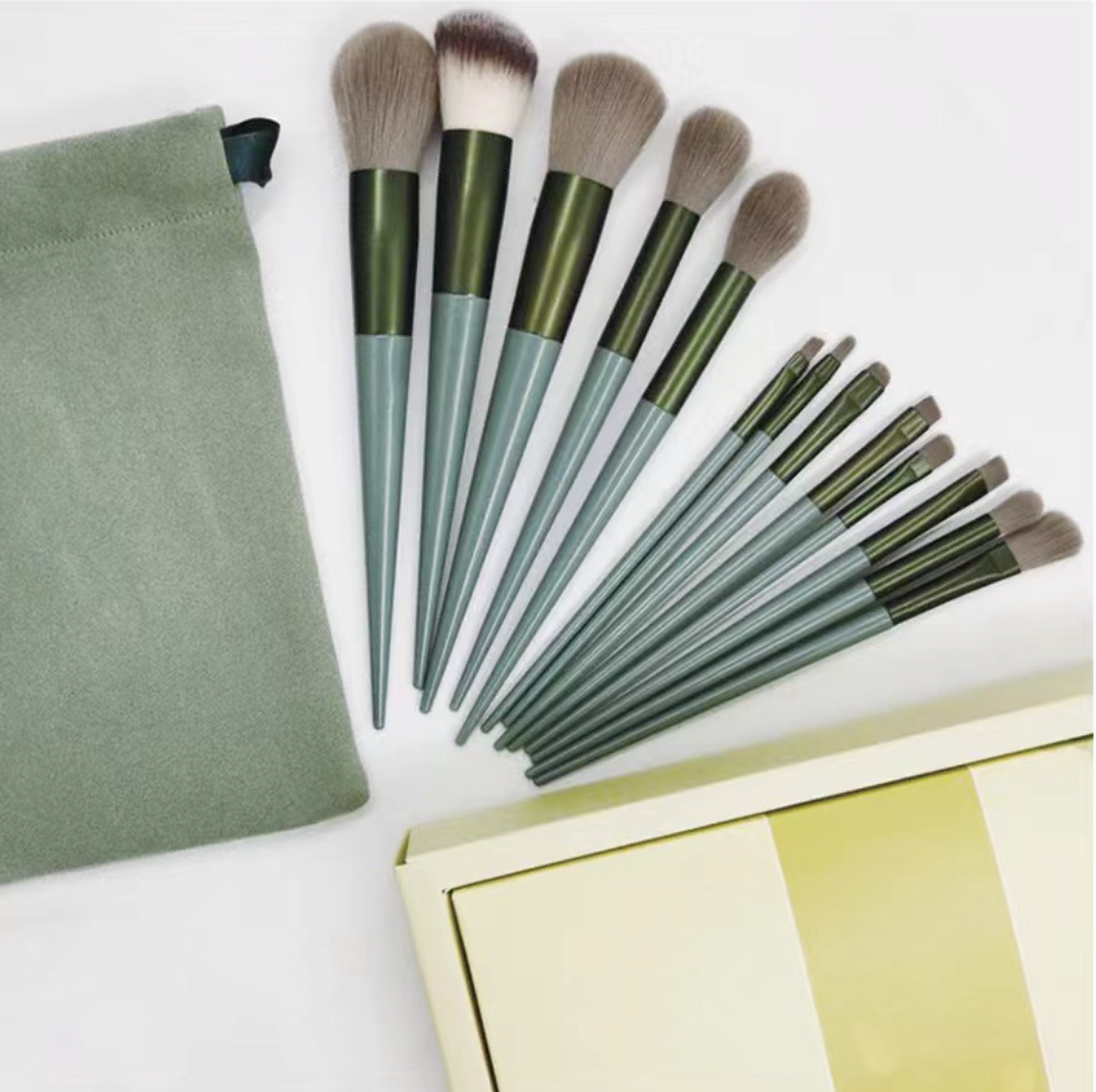 Makeup Brushes Tools Brush Sets Makeup Brush 13 Cloth Bags Foundation Make-Up Powder Blusher Highlight Concealer Set Brush Eye Shadow Powder Full Set of Brush Tools