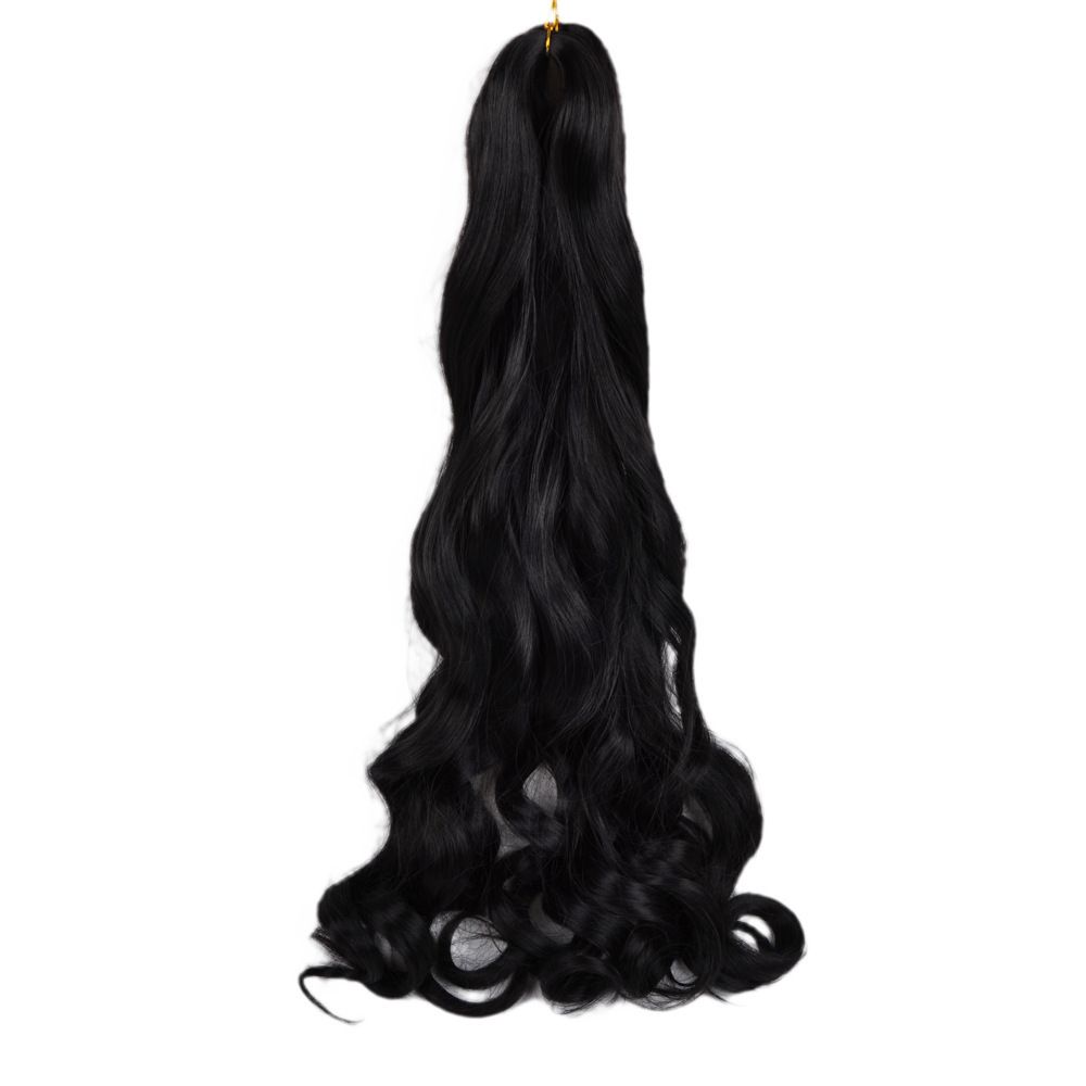 Wig Dirty Braid Big Roll French Curl Loose Wave Crochet Hair