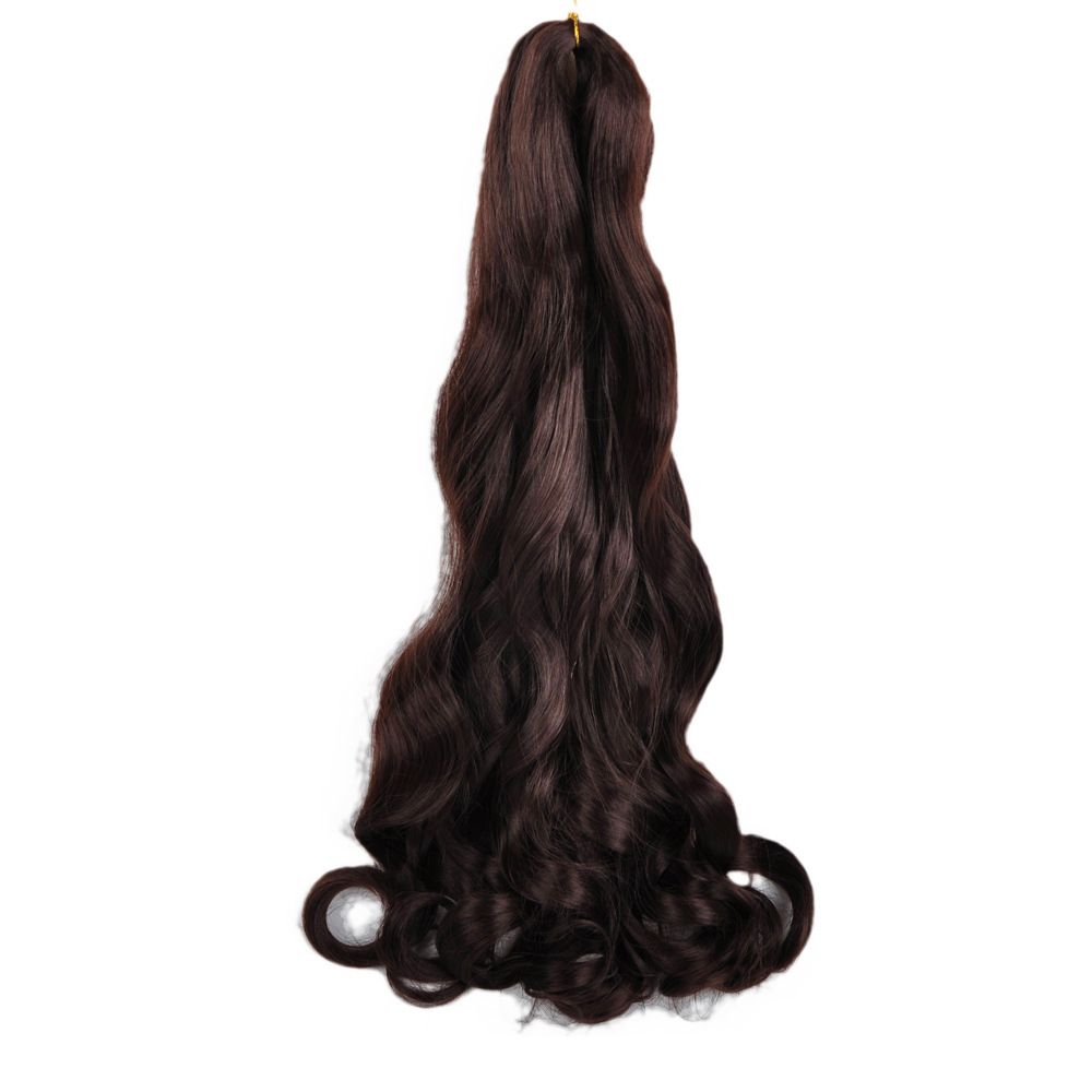 Wig Dirty Braid Big Roll French Curl Loose Wave Crochet Hair