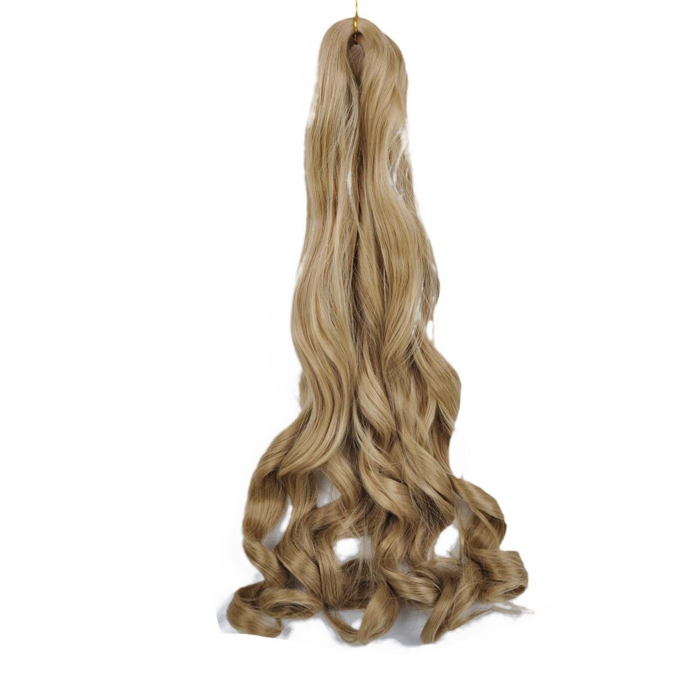 Wig Dirty Braid Big Roll French Curl Loose Wave Crochet Hair