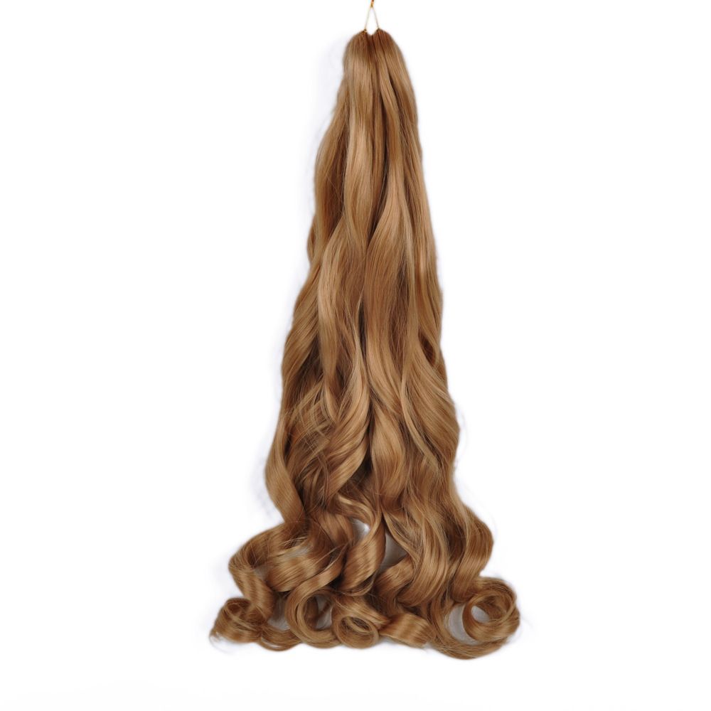 Wig Dirty Braid Big Roll French Curl Loose Wave Crochet Hair