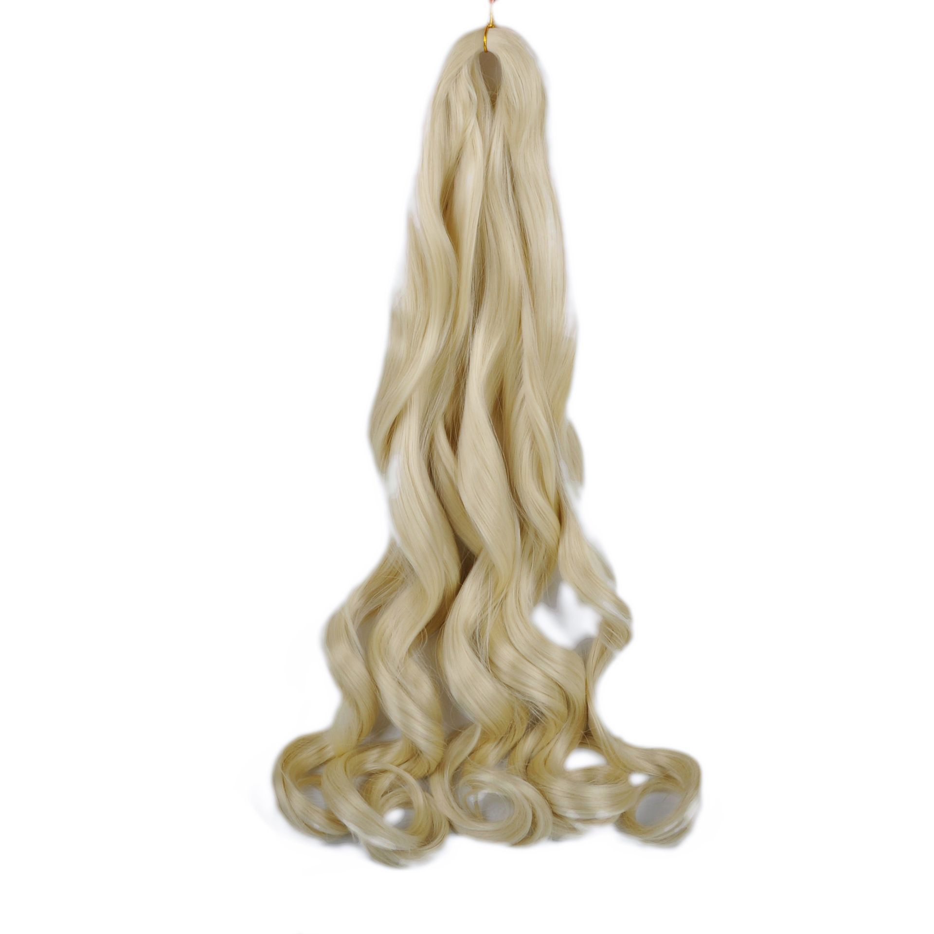 Wig Dirty Braid Big Roll French Curl Loose Wave Crochet Hair