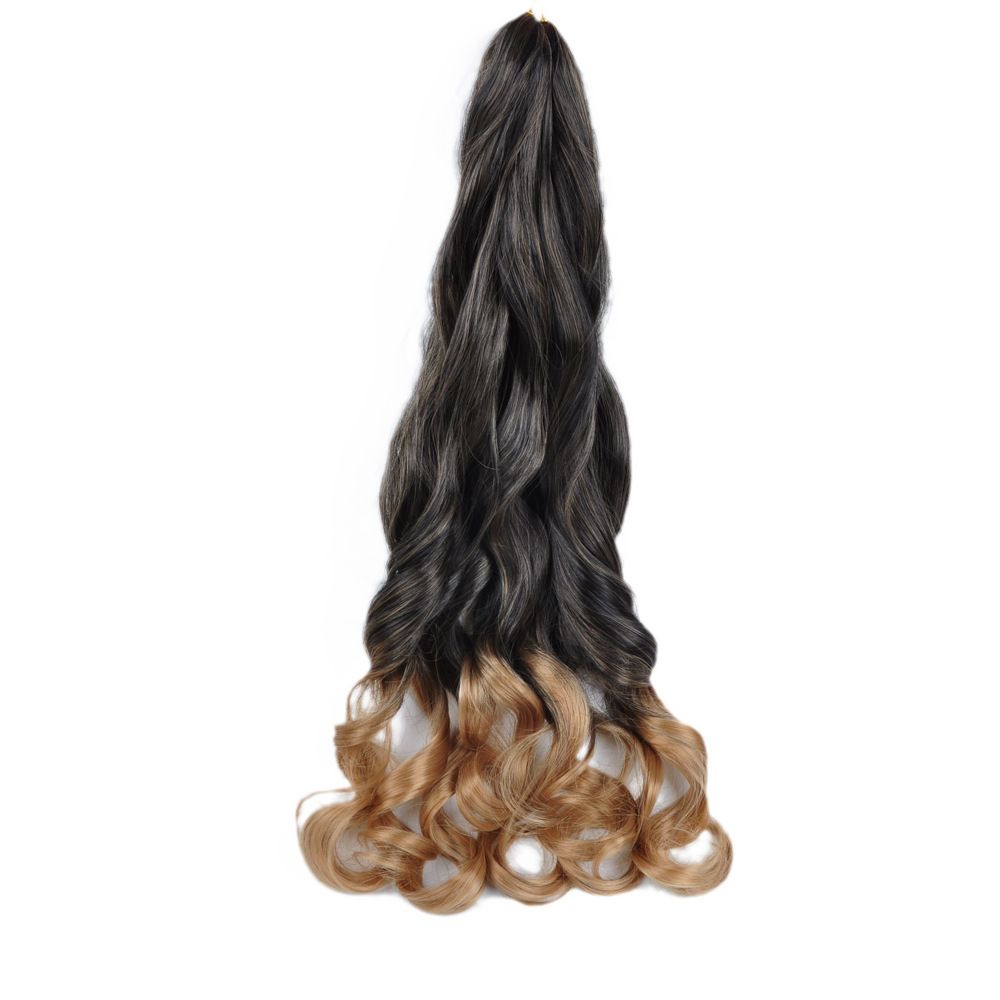 Wig Dirty Braid Big Roll French Curl Loose Wave Crochet Hair