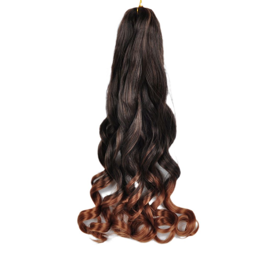 Wig Dirty Braid Big Roll French Curl Loose Wave Crochet Hair