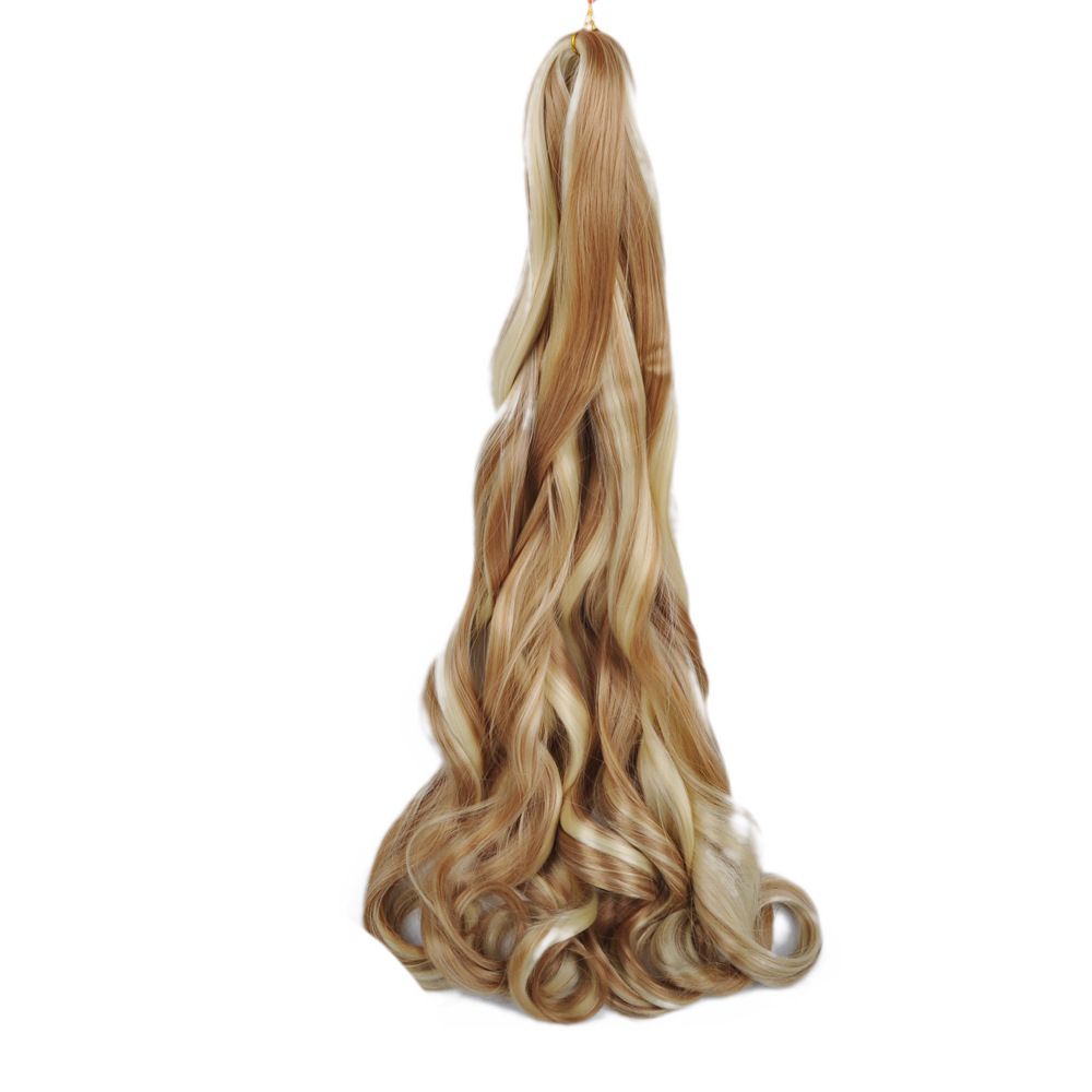 Wig Dirty Braid Big Roll French Curl Loose Wave Crochet Hair