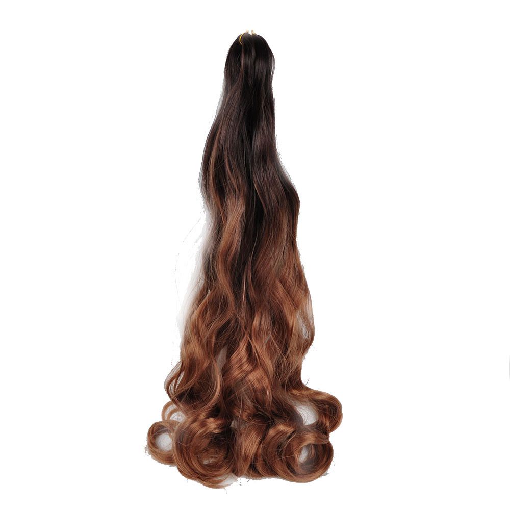 Wig Dirty Braid Big Roll French Curl Loose Wave Crochet Hair