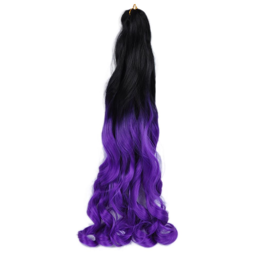 Wig Dirty Braid Big Roll French Curl Loose Wave Crochet Hair
