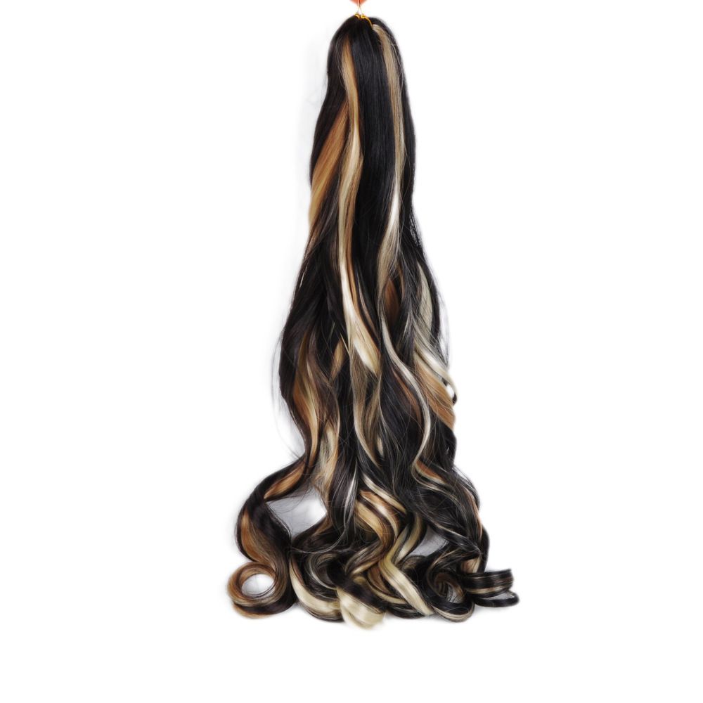 Wig Dirty Braid Big Roll French Curl Loose Wave Crochet Hair