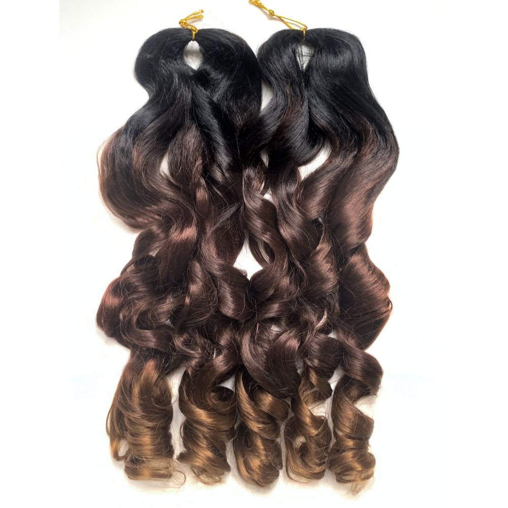 Wig Dirty Braid Big Roll French Curl Loose Wave Crochet Hair