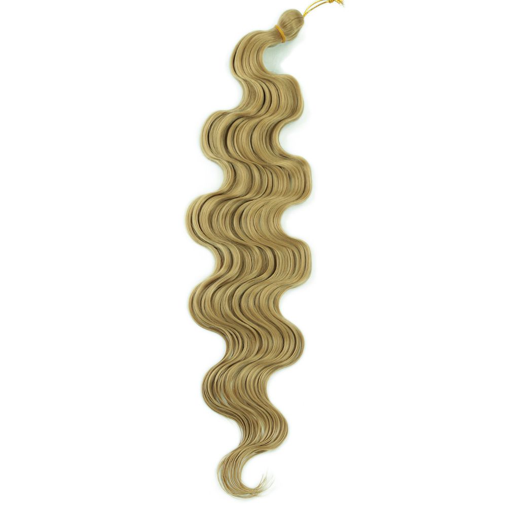 Wigs Fashionable Synthetic Hair Bundles Crochet Hooks Body Waves Long Curly Hair Braided Braids