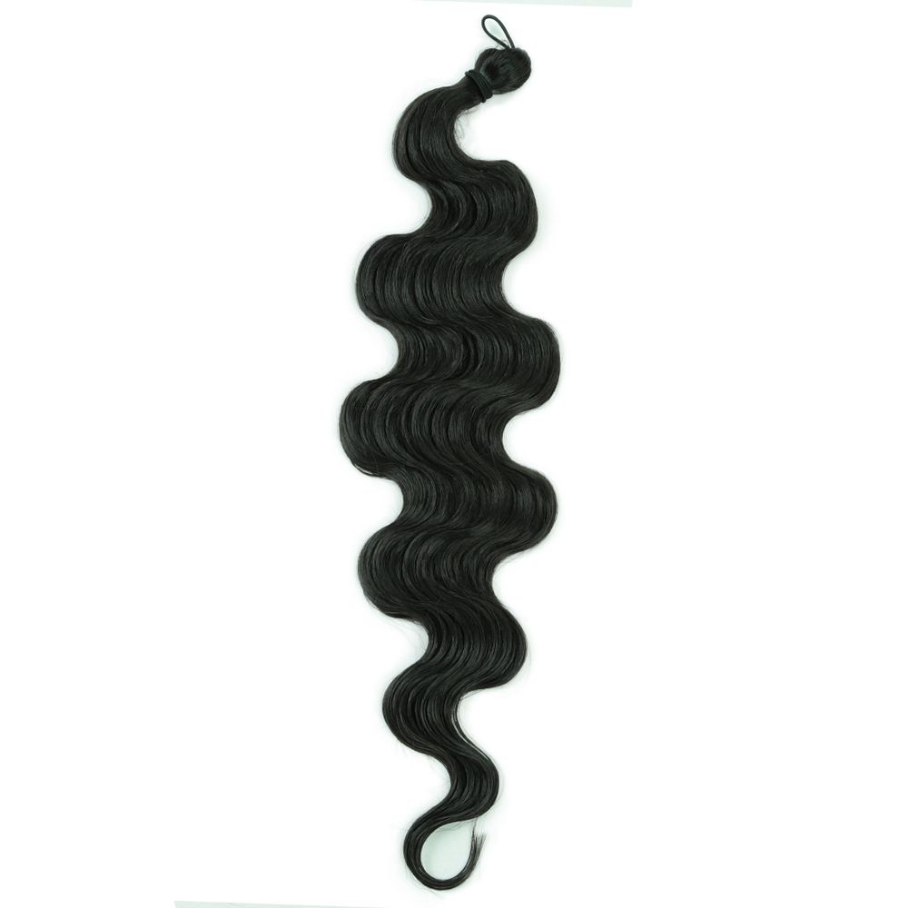 Wigs Fashionable Synthetic Hair Bundles Crochet Hooks Body Waves Long Curly Hair Braided Braids