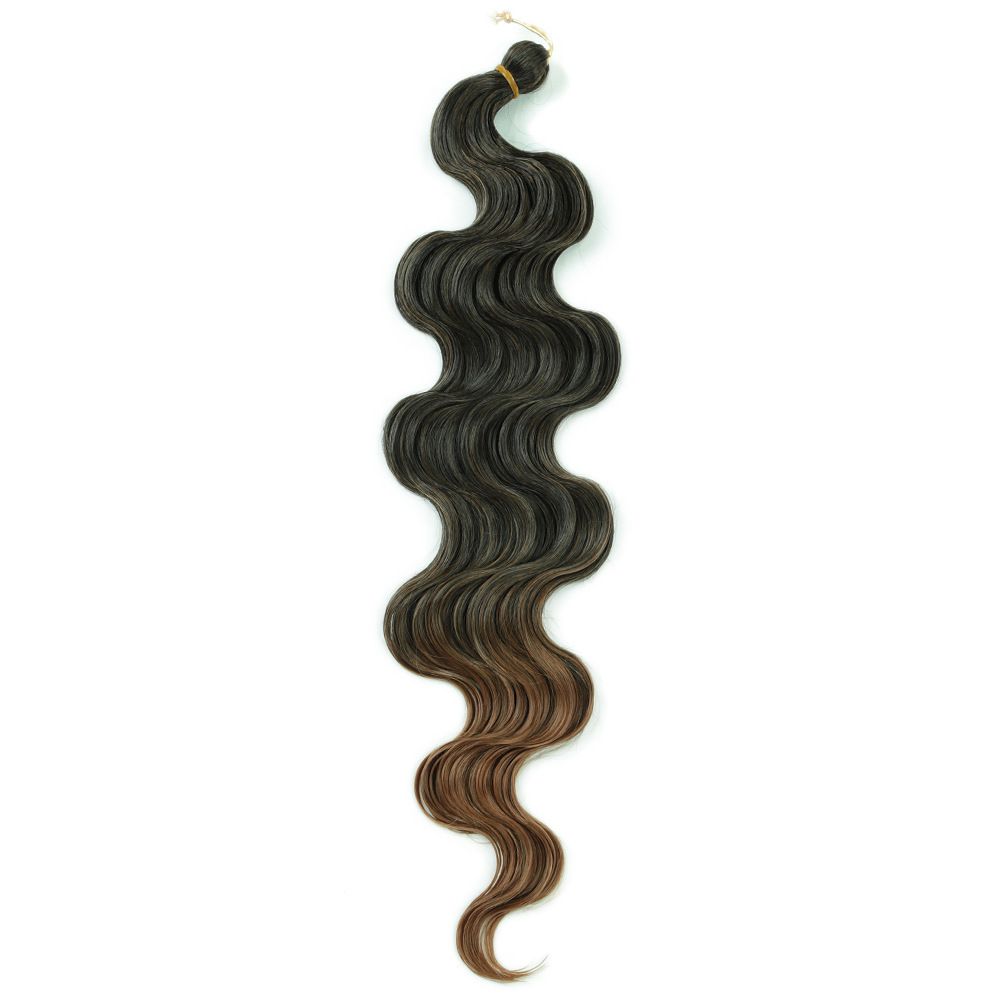 Wigs Fashionable Synthetic Hair Bundles Crochet Hooks Body Waves Long Curly Hair Braided Braids