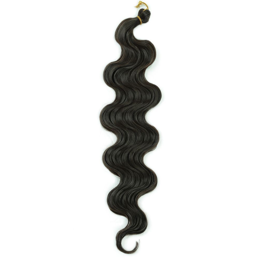 Wigs Fashionable Synthetic Hair Bundles Crochet Hooks Body Waves Long Curly Hair Braided Braids