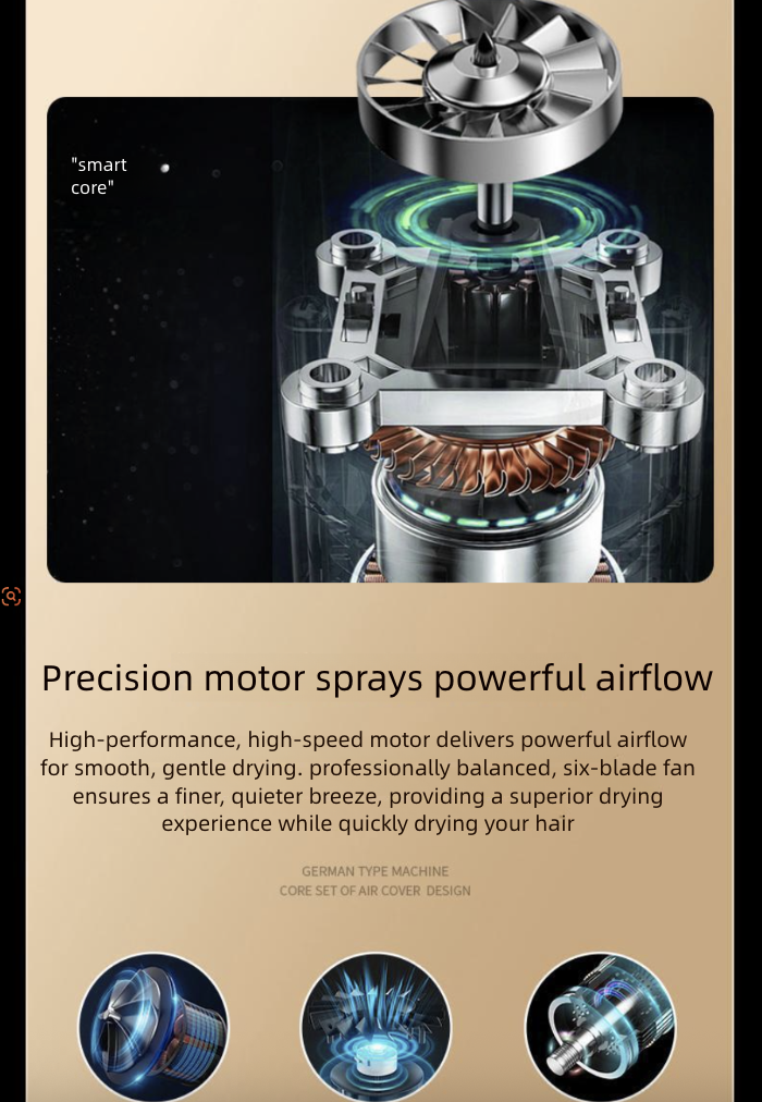 Hair Styling Tools Appliances Hair Dryers High-Power High-Force Hair Dryer for Home Use Professional Salons