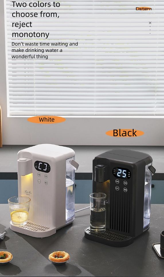 3L Hot Water Dispenser Desktop One Click Instant Water Dispenser Household Small Boiling Water Tank