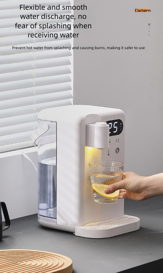 3L Hot Water Dispenser Desktop One Click Instant Water Dispenser Household Small Boiling Water Tank