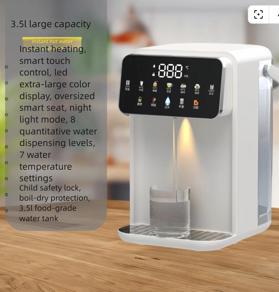 Instant Hot Small Water Dispenser Home Office Desktop Filter Tea Bar Machine Kettle Hot Water Dispensers