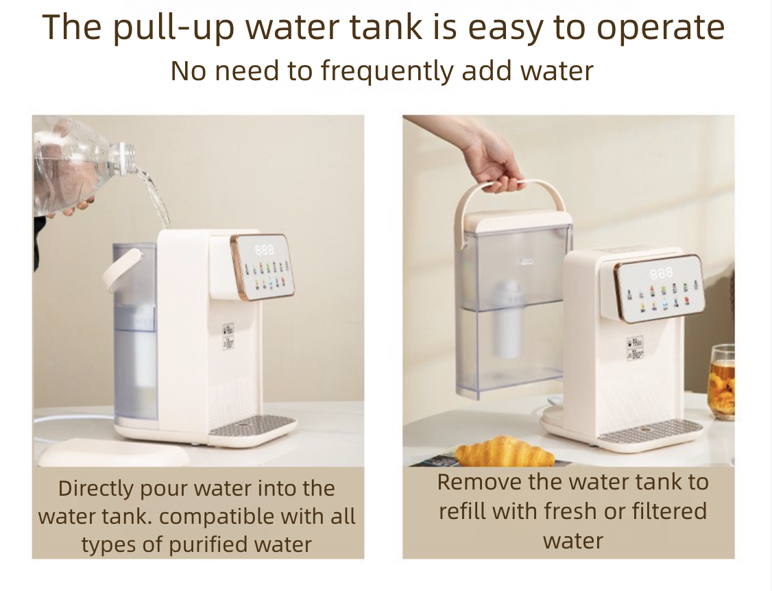 Instant Hot Small Water Dispenser Home Office Desktop Filter Tea Bar Machine Kettle Hot Water Dispensers