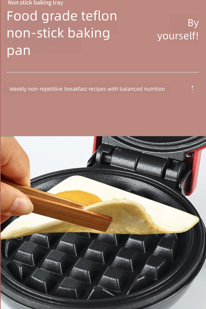 Waffle Irons Home Bread Maker Pancake Maker Mini Waffle Maker Sandwich Breakfast Maker