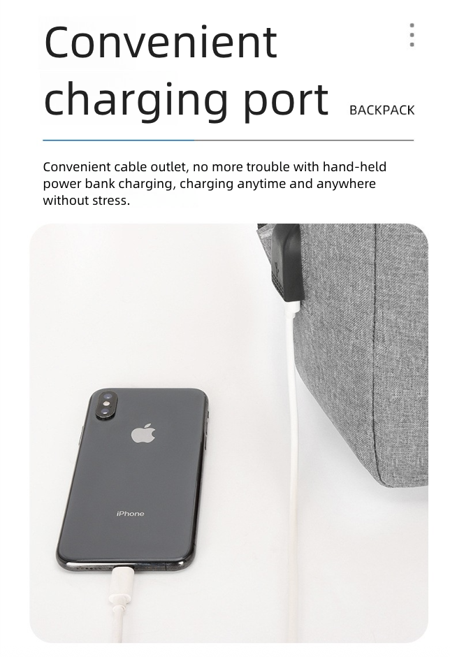 Men's Bags Fashion Backpacks Men's Three-Piece Laptop Bag Travel Backpack Large Capacity Double Shoulder Bag