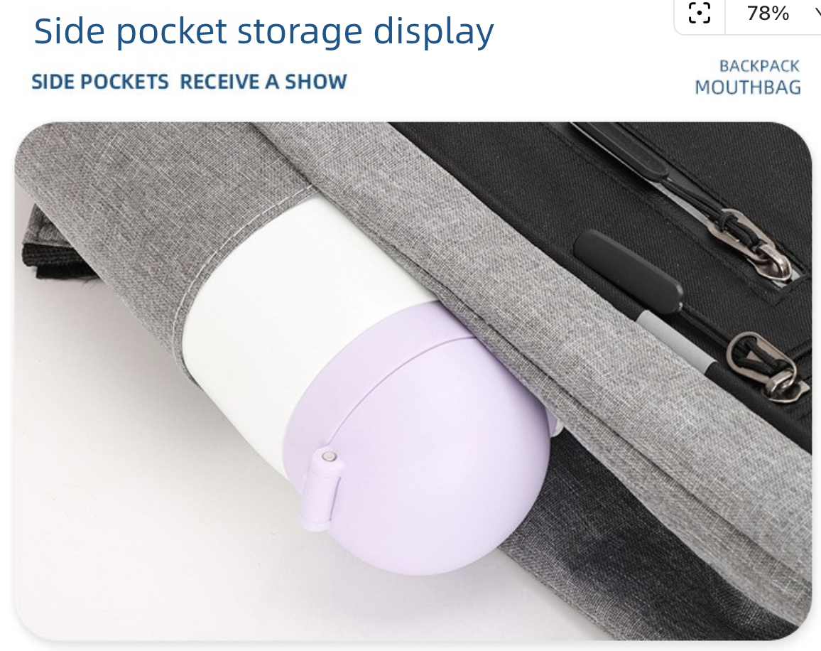 Men's Bags Fashion Backpacks Men's Three-Piece Laptop Bag Travel Backpack Large Capacity Double Shoulder Bag