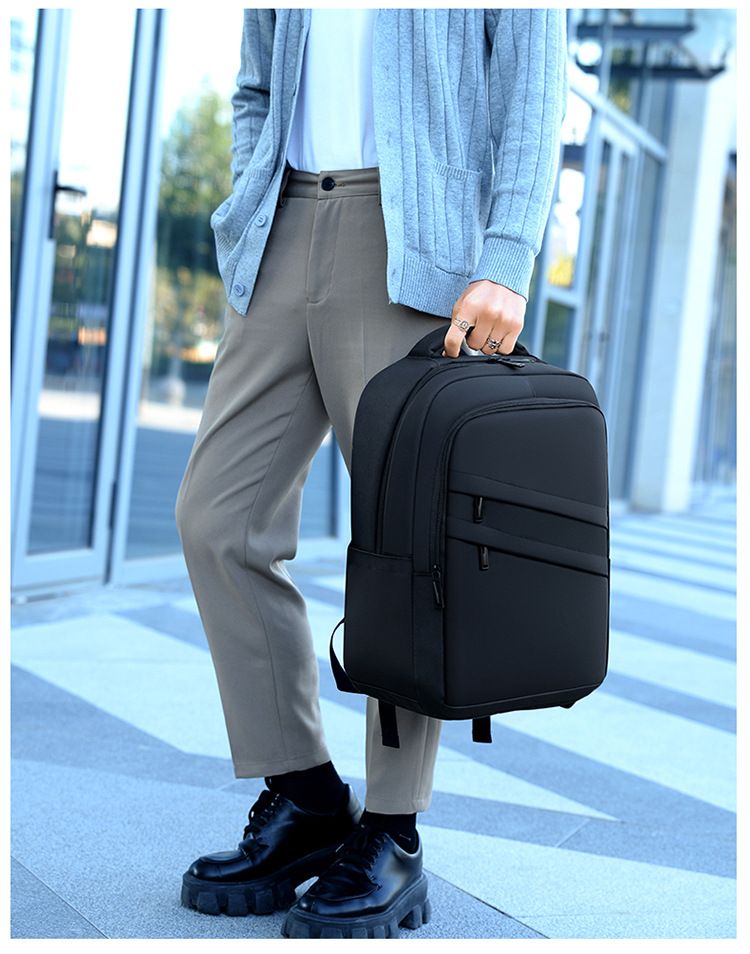Men's Bags Fashion Backpacks Urban Simple Business Commuter Backpack with USB Charging Port for Men and Students Laptop Bag