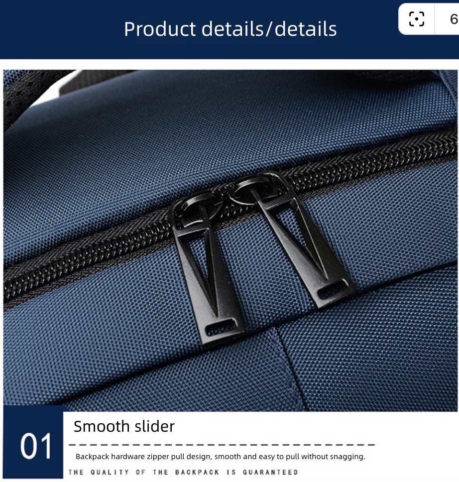 Men's Bags Fashion Backpacks Urban Simple Business Commuter Backpack with USB Charging Port for Men and Students Laptop Bag