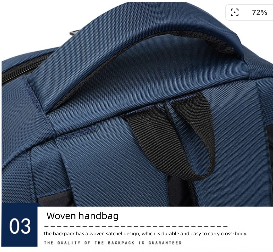 Men's Bags Fashion Backpacks Urban Simple Business Commuter Backpack with USB Charging Port for Men and Students Laptop Bag
