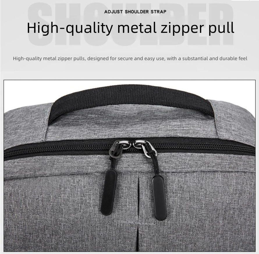 Men's Bags Fashion Backpacks Three Piece Backpack with USB Charging Port Business Laptop Bag Outdoor Travel Large Capacity Backpack