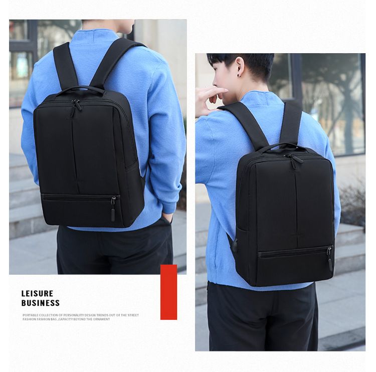 Men's Bags Fashion Backpacks Three Piece Backpack with USB Charging Port Business Laptop Bag Outdoor Travel Large Capacity Backpack