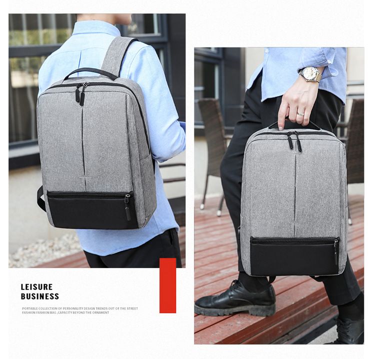 Men's Bags Fashion Backpacks Three Piece Backpack with USB Charging Port Business Laptop Bag Outdoor Travel Large Capacity Backpack