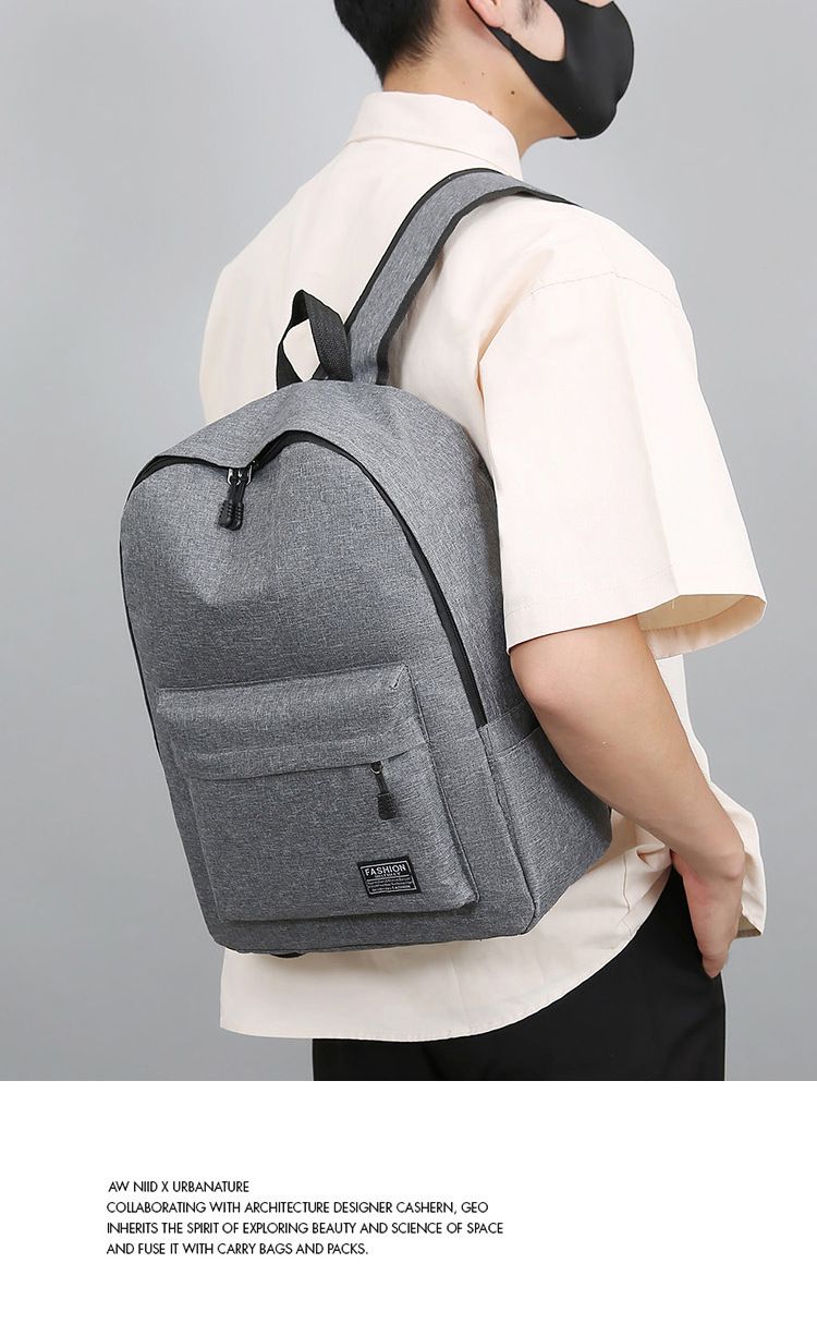 Men's Bags Fashion Backpacks Men's Backpack New Student Backpack Large Capacity Female College Style Fashionable Laptop Bag