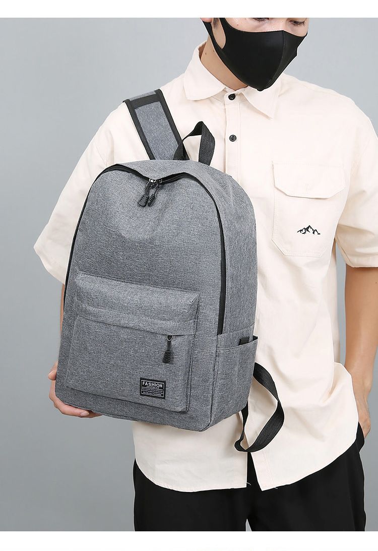Men's Bags Fashion Backpacks Men's Backpack New Student Backpack Large Capacity Female College Style Fashionable Laptop Bag