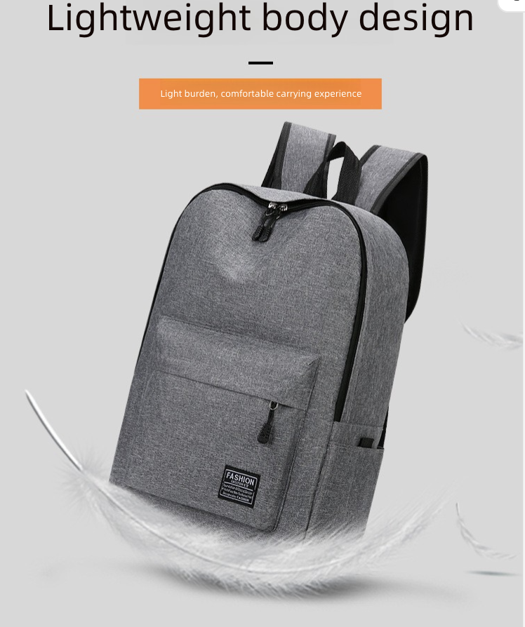 Men's Bags Fashion Backpacks Men's Backpack New Student Backpack Large Capacity Female College Style Fashionable Laptop Bag