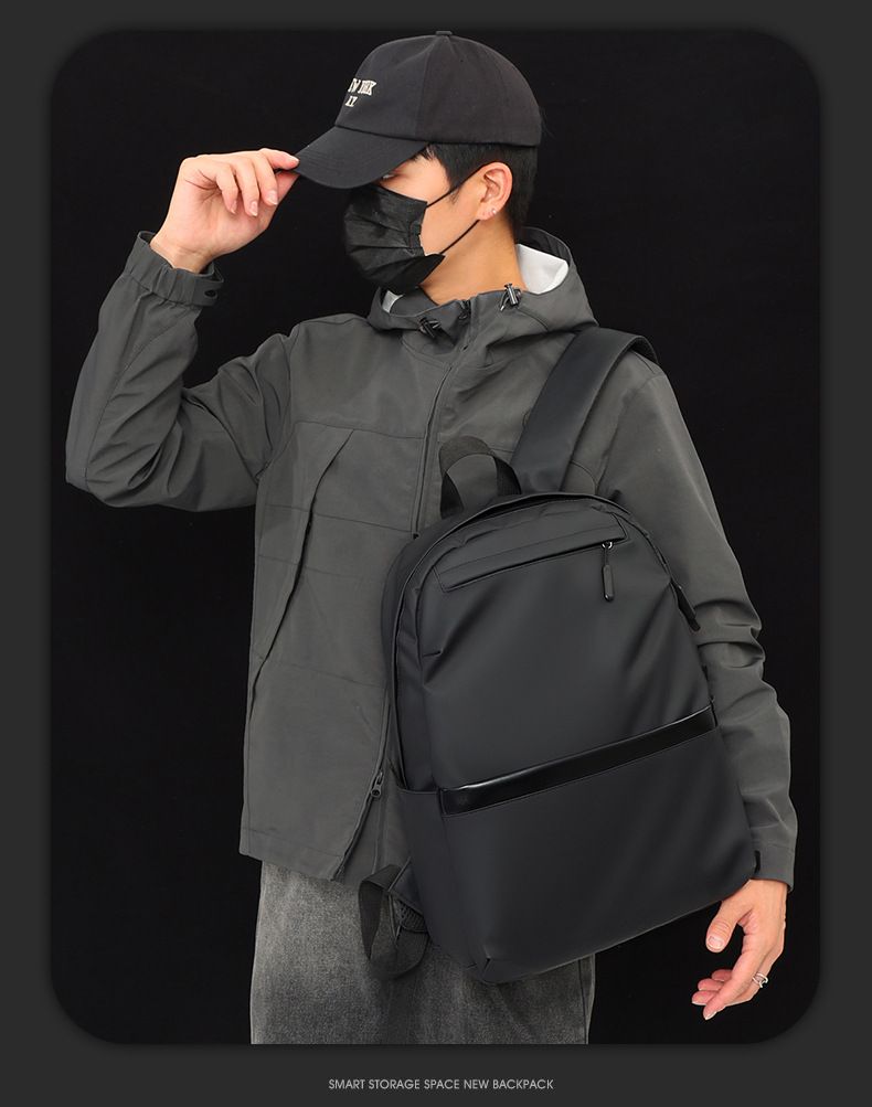 Backpack College Commuting Backpack Men's High-End Sense Large Capacity Business Computer Backpack Men's Bags Fashion Backpacks