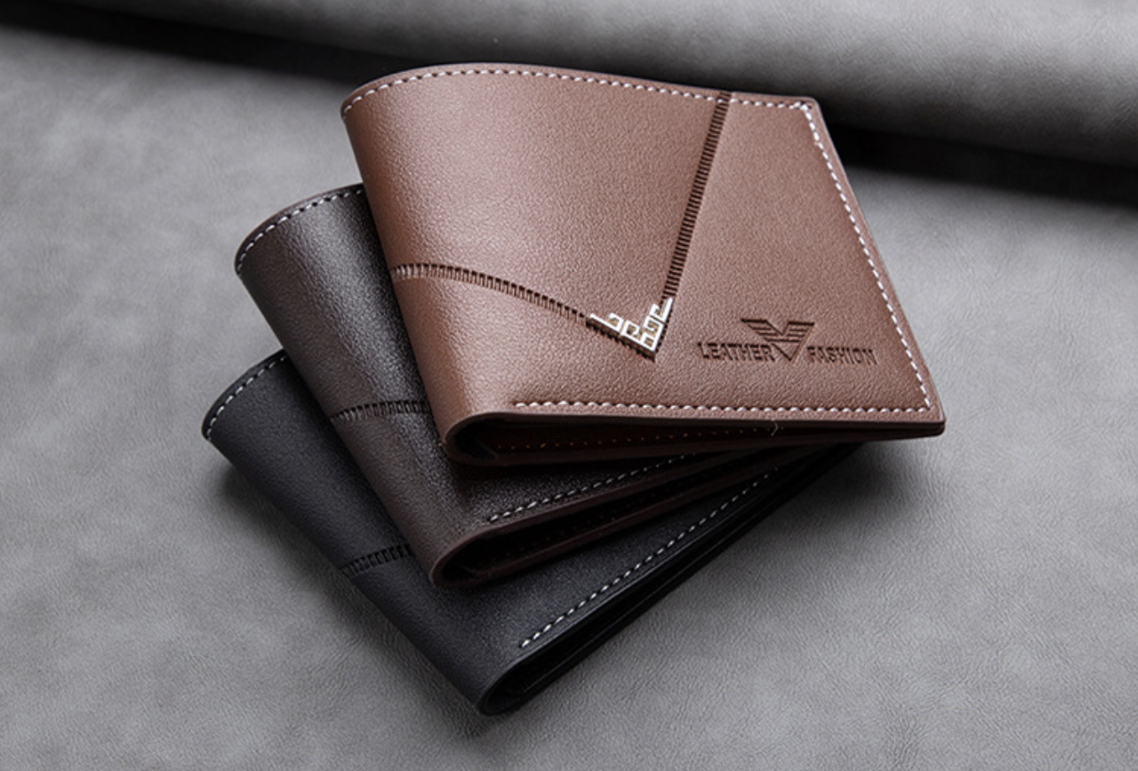 Men's Wallet Short Wallet Multiple Card Slots Horizontal Payment Public Transportation Bank Card Package Credit Card Business Commuting Wallets Holders