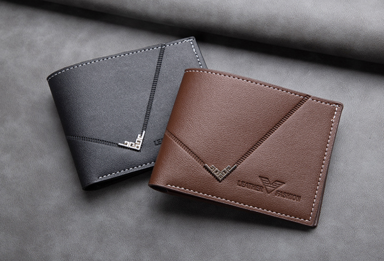 Men's Wallet Short Wallet Multiple Card Slots Horizontal Payment Public Transportation Bank Card Package Credit Card Business Commuting Wallets Holders