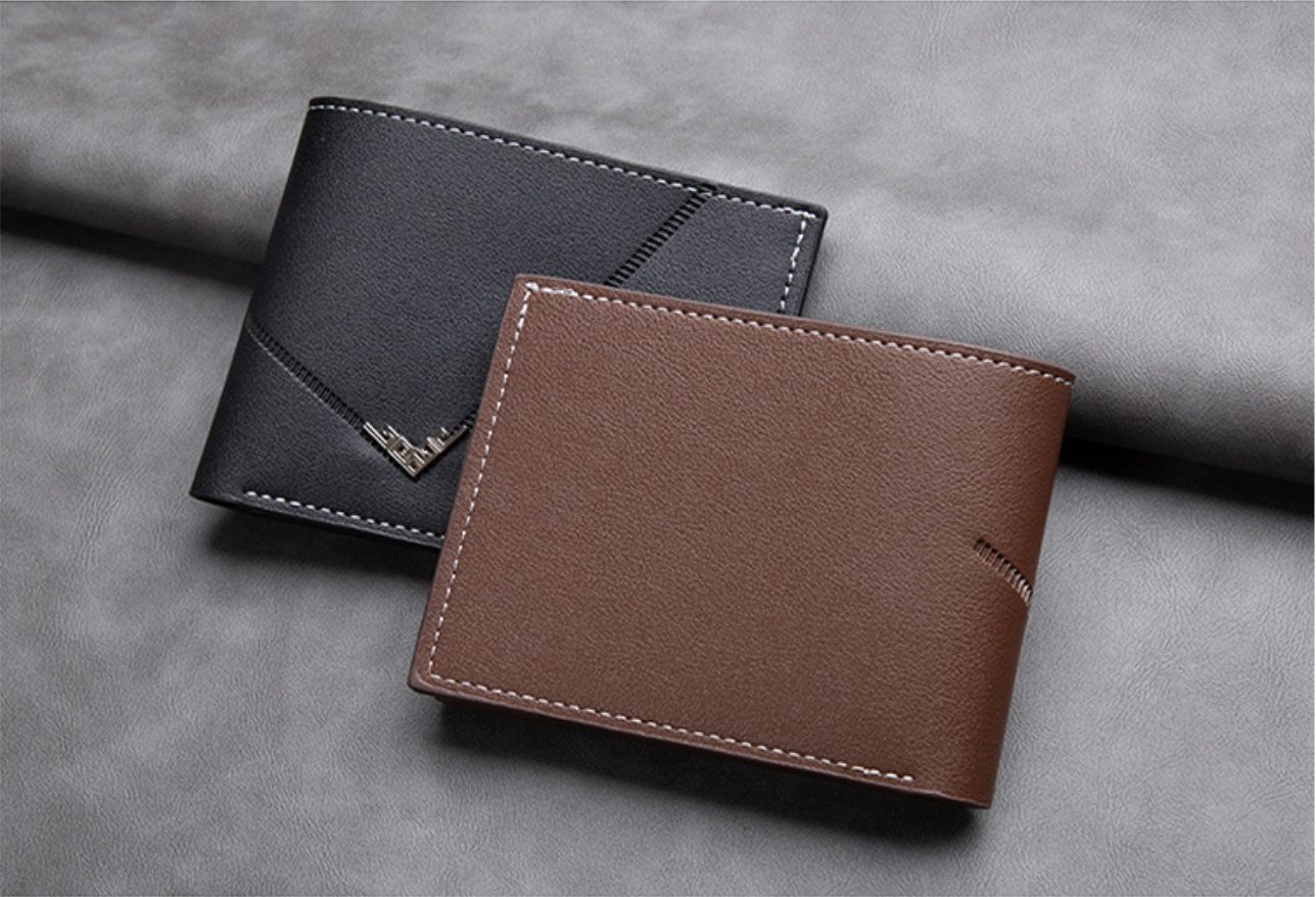 Men's Wallet Short Wallet Multiple Card Slots Horizontal Payment Public Transportation Bank Card Package Credit Card Business Commuting Wallets Holders