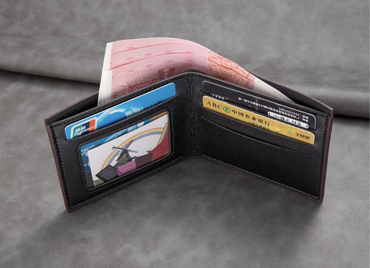 Short Men's Wallet Multifunctional Card Wallet Coin Purse Wallets Holders