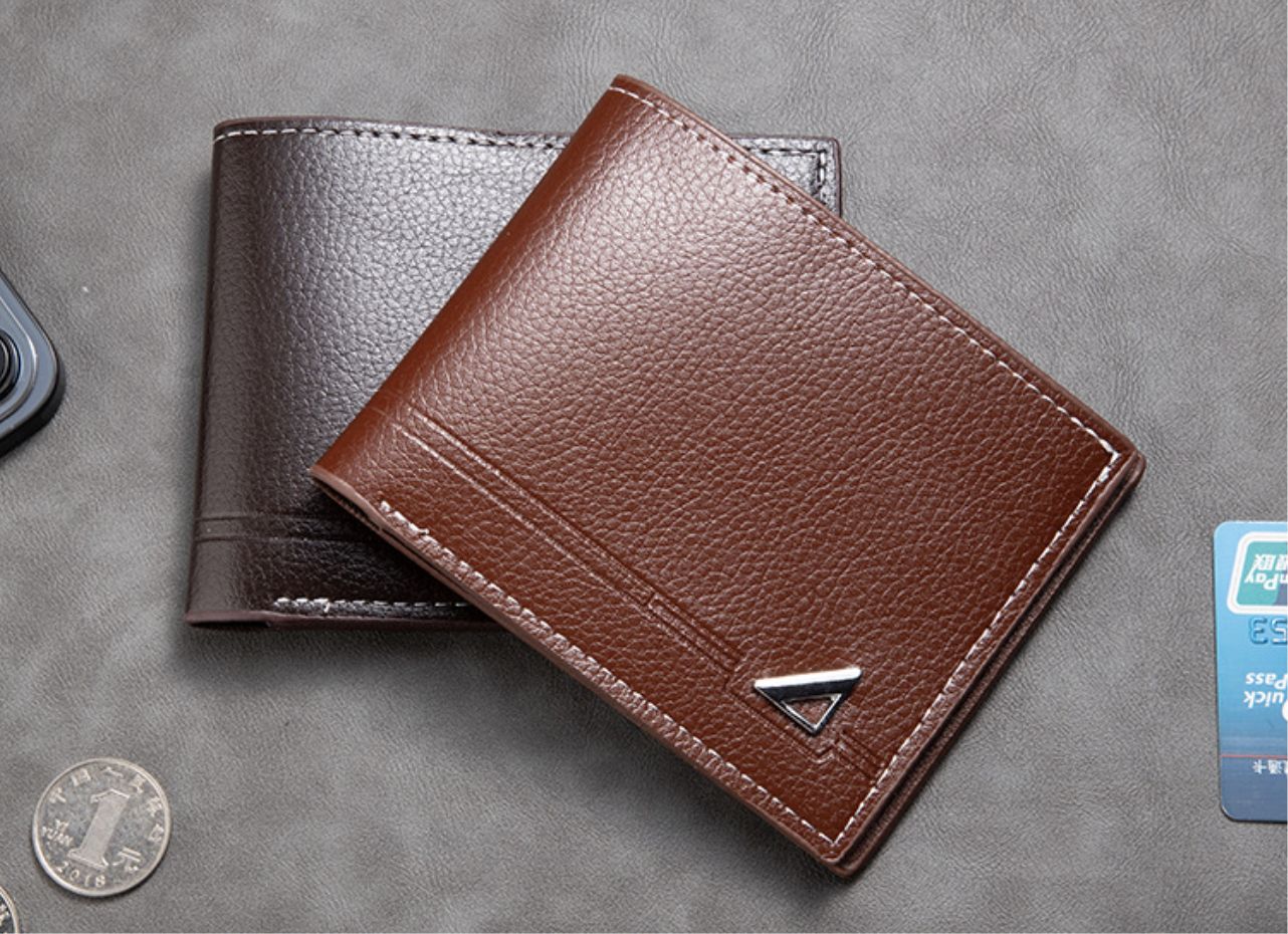 Men's Wallet Short Men's Business Leisure Multi Card Wallet Soft Leather Wallet Trendy Retro Style Wallets Holders