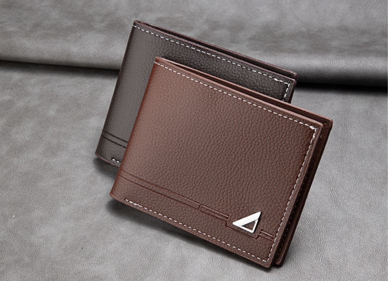 Men's Wallet Short Men's Business Leisure Multi Card Wallet Soft Leather Wallet Trendy Retro Style Wallets Holders