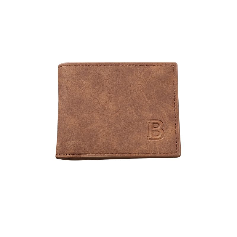 3 pcs Men's Vertical Retro Foldable Multi-Card Wallet Multi-Pocket Money Clip Wallets Holders