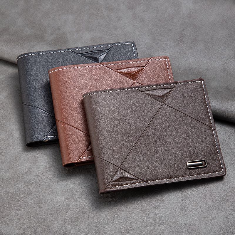 Coin Purse Business Leisure Men's Wallet Large Capacity Waterproof Card Bag Anti-Theft Credit Card Wallets Holders