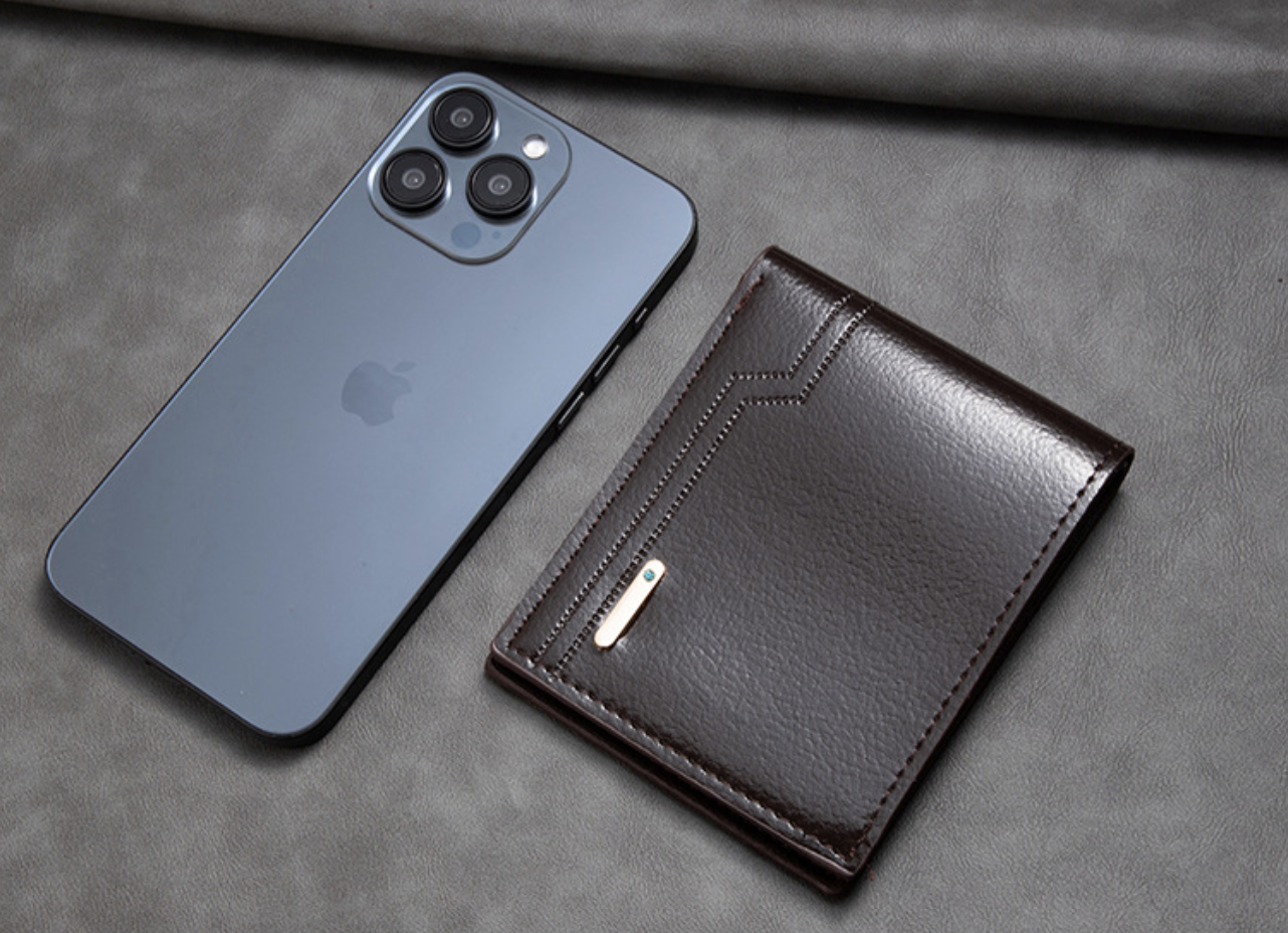 Men's Wallet Lychee Pattern Soft Leather Wallet Multiple Card Slots Large Capacity Short Credit Card Ultra Light Portable Waterproof Wallets Holders