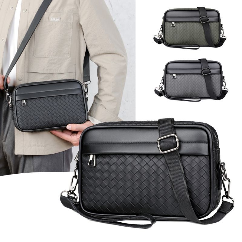 New Men's Trendy Casual Sports Shoulder Bag Outdoor Crossbody Bag Multi-Functional Storage Backpack Portable Small Shoulder Bags