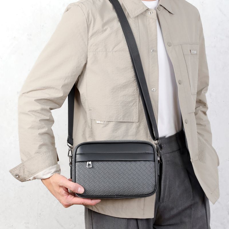 New Men's Trendy Casual Sports Shoulder Bag Outdoor Crossbody Bag Multi-Functional Storage Backpack Portable Small Shoulder Bags