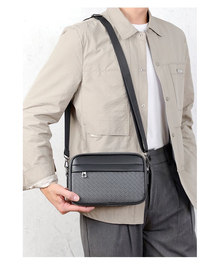 New Men's Trendy Casual Sports Shoulder Bag Outdoor Crossbody Bag Multi-Functional Storage Backpack Portable Small Shoulder Bags