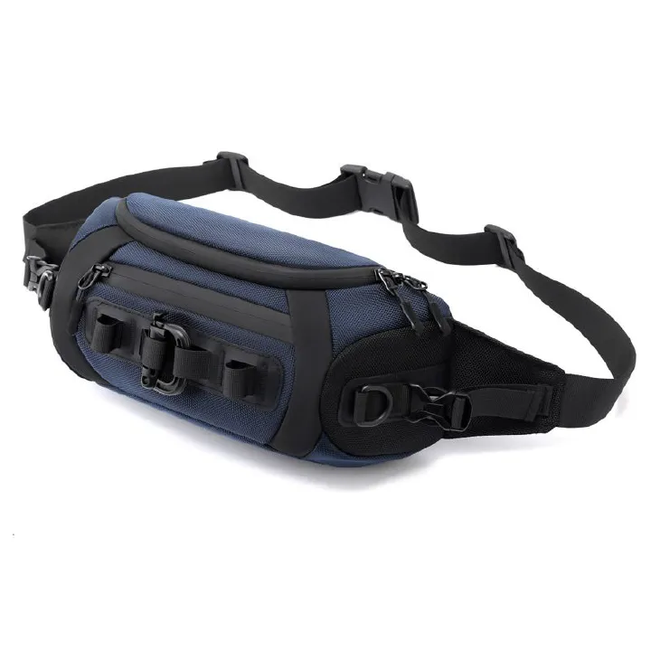 Men's New Sports Bag Mobile Waist Bag Multifunctional Chest Bag Tactical Trendy Men's Small Chest Bag Cross-Body Sling Bags