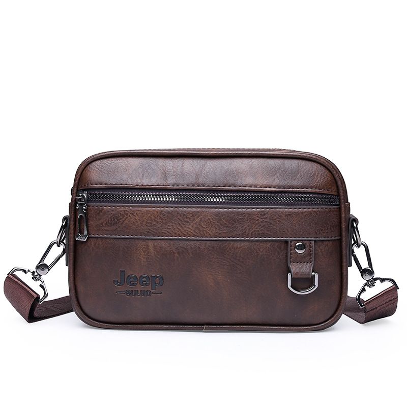 Men's One Shoulder Fashionable Crossbody Bag Casual Fashion Handbag Business Commuting Retro Business Travel Commuting Men's Bags Shoulder Bags