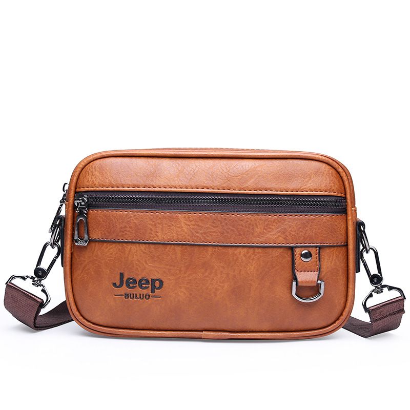 Men's One Shoulder Fashionable Crossbody Bag Casual Fashion Handbag Business Commuting Retro Business Travel Commuting Men's Bags Shoulder Bags